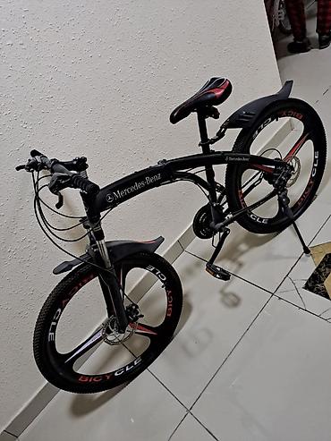İdman velosipedləri: Mercedes-Benz markalı qatlanan dağ velosipedi - Çərçivə: qatlanan — 8