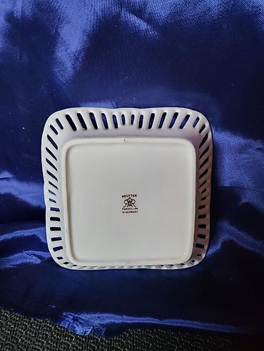 Ostalo posuđe: Nova dekorativna cinija iz 90ih. Reutter Zapadna Nemacka. Dekorativna — 8