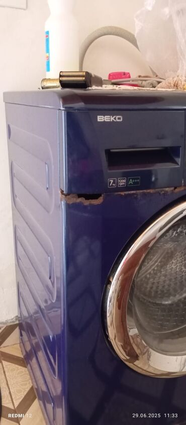 tikiş maşin: Стиральная машина Beko, 7 кг, Требуется ремонт, Автомат, Без сушки, Нет кредита, Самовывоз