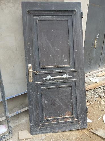 qapi ustu: Metall qapı dəsti – qapı və qapı karkası - Material: möhkəm metal — 2