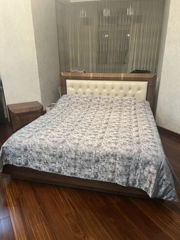 кухонный гарнитур в оше цена: Taxta çərçivəli iki nəfərlik yataq dəsti - Ölçü: king-size 200x180 sm