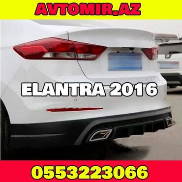 Antenalar: "Hyundai Elantra 2016" üçün difuzer Quraşdırılma mövcuddur