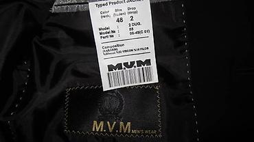 Kişi geyimləri: Продается новый черный костюм,разм 48 .Забирать м Низами — 4