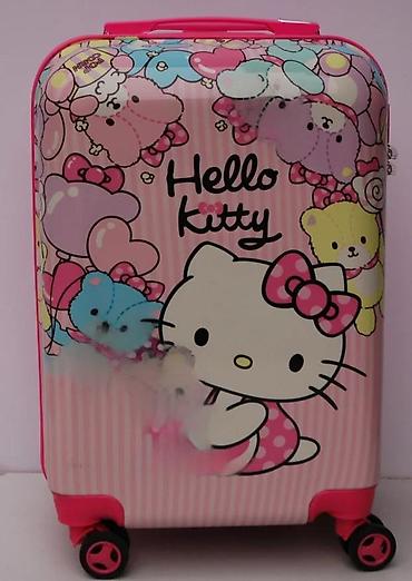 Rančevi, torbe i koferi: Dečji kofer na točkiće – Hello Kitty motiv - Tvrda školjka sa — 14
