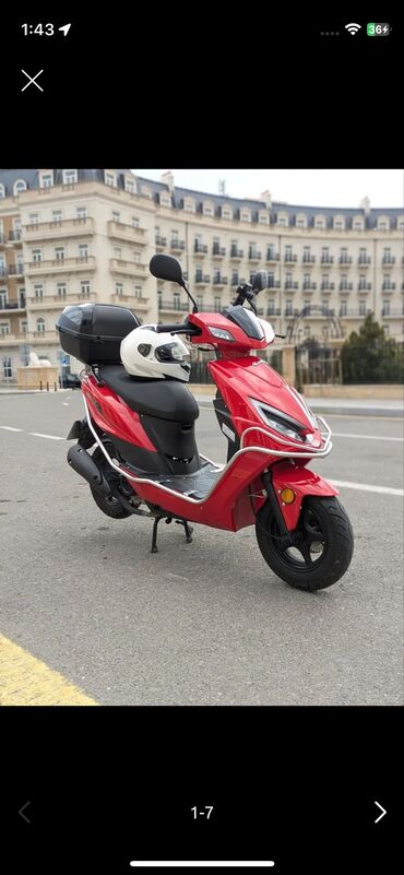Motonəqliyyatın icarəsi: - Kanuni Nev 50, 50 sm3, 2023 il, 1800 km