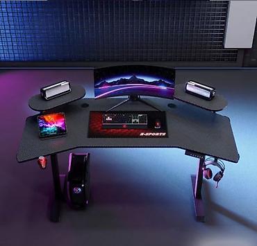 геймер: Игровой компьютерный стол Gaming Tab Pro с регулировкой высоты купить — 5