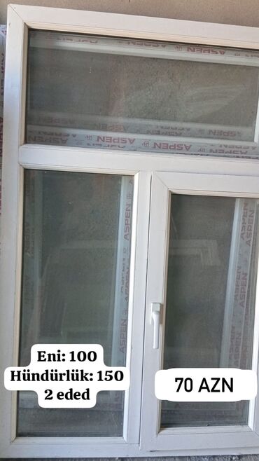 Plastik pəncərələr: İŞLƏNMİŞ QAPI VƏ PƏNCƏRƏLƏR — 12