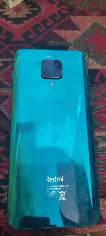 apple macbook pro ikinci el: Redmi Note 9 Pro, 128 GB, rəng - Göy, Barmaq izi