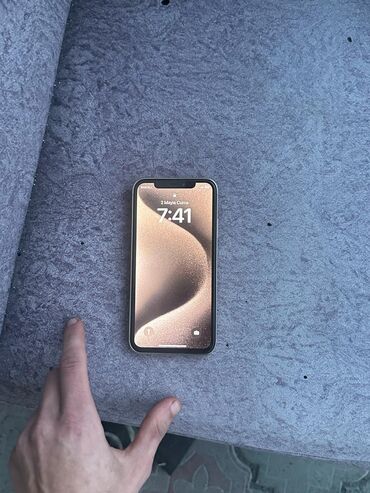 iphone xr qiymeti kontakt home: IPhone 15 Pro, 64 GB, Natural Titanium, Simsiz şarj, Face ID