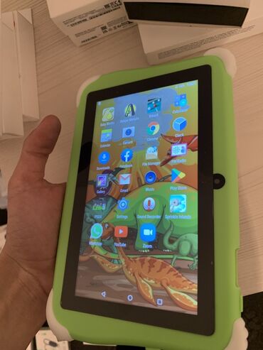 Планшеты: Планшет, Acer, память 128 ГБ, 7" - 8", Wi-Fi, Новый, Детский цвет - Зеленый — 2