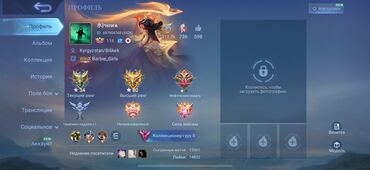 аниме чехлы: Игровой аккаунт для мобильной игры с высоким уровнем аккаунта и