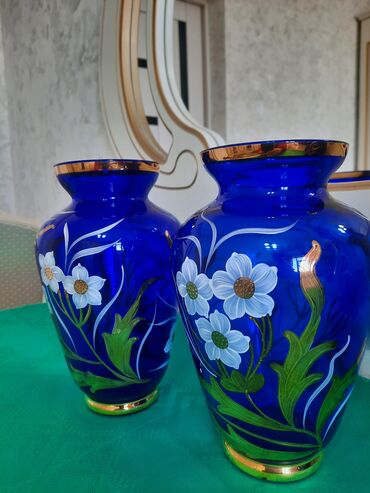 Вазы: ВИНТАЖНЫЕ ВАЗЫ!!! БОГЕМИЯ!!! ЧЕХИЯ!!! ВСЕ АБСОЛЮТНО В НОВОМ — 4