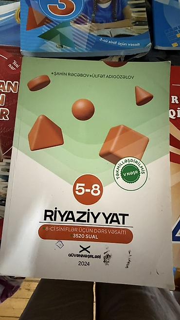 Digər məktəb dərslikləri: Məktəb dərs vəsaitləri dəsti - Riyaziyyat – 6-cı sinif üçün — 25