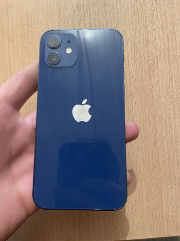 Apple iPhone: IPhone 12, 128 GB, Mavi, Simsiz şarj, Face ID