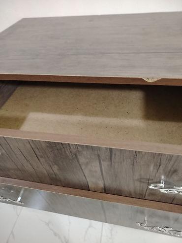 Комоды: Ağac fakturalı 5 çekmecəli komod - Material: laminat/LDSP ağac — 7