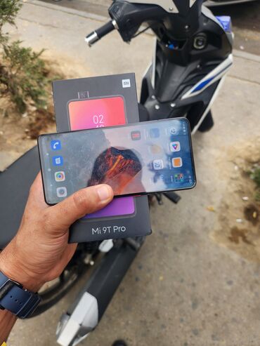 airpods pro 1 qiymeti: Xiaomi Mi 9T Pro, 64 ГБ, цвет - Черный, 
 Отпечаток пальца