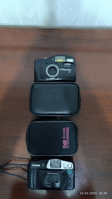 оригинальные расходные материалы kodak abs пластик: Две пленочные камеры, Canon Prima BF-7 и Traveler DF, в комплекте с