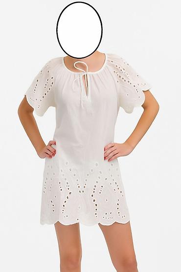 Блузки: Блузка,туника, рубашка свободного силуэта оверсайз (oversize) с — 9