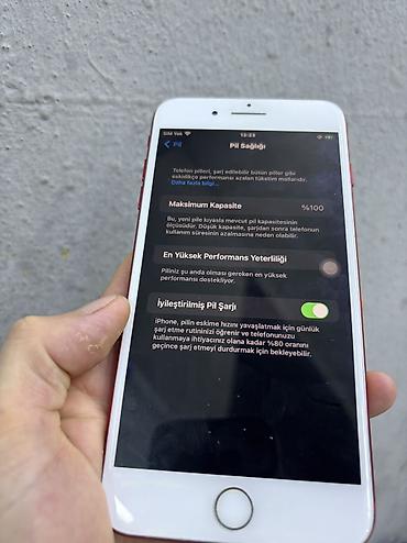 ikinci el ayfon 7: IPhone 7 Plus, 128 GB, Qırmızı — 3