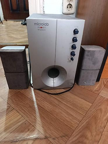 notebook: Акустическая система Microlab PROBIT M-2000 формата 2.1. В комплект — 1