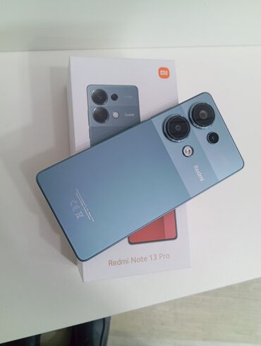 Xiaomi: Xiaomi Redmi Note 13 Pro, 256 GB, rəng - Göy, 
 Düyməli, Barmaq izi, İki sim kartlı