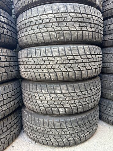 ось на прицеп: Шины 215 / 55 / R 17, Зима, Б/у, Комплект, Легковые, Япония, GoodYear