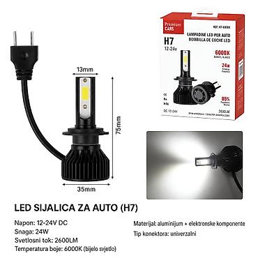 KMT LED auto sijalica 2008772-A Zamenska LED sijalica za automobilsko