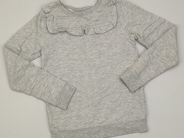 modne sweterki na drutach: Bluza, 10 lat, 134-140 cm, stan - Dobry