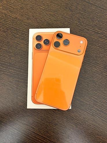 IPhone 17 Pro Max, 256 GB, Narıncı, Simsiz şarj lalafo.az -da IPhone 17 Pro Max, 256 GB, Narıncı, Simsiz şarj