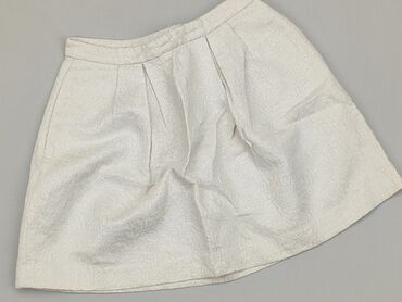 spódnice plisowane biała: Spódnica, H&M, S, stan - Dobry