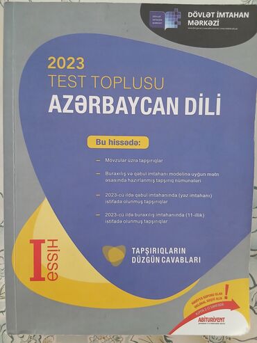 azerbaycan dili is defteri 1 ci sinif pdf: Azərbaycan dili Testlər 11-ci sinif, 1-ci hissə, 2023 il