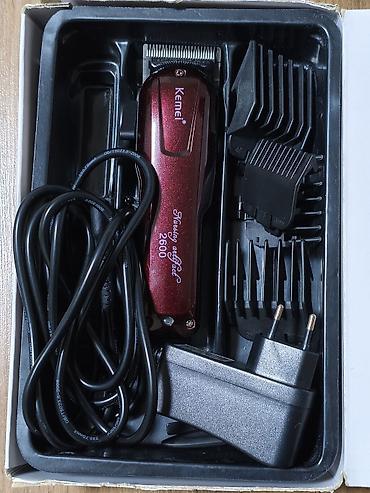 moser 1400 professional: Kemei 2600 saç kəsən maşın - Güclü naqilsiz/naqilli işləmə: Şarj — 2
