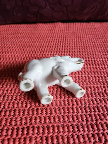 Ostali kućni dekor: Porcelanska nova,vintaz figura slonce. Porcelanska figura sa — 9