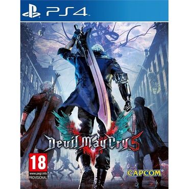 oyun diskləri: Ps4 devil May cry 5