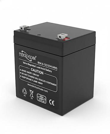 jack e4: Батарея - аккумулятор 12V - 4.5Ah Tech - Com - не рабочая — 1