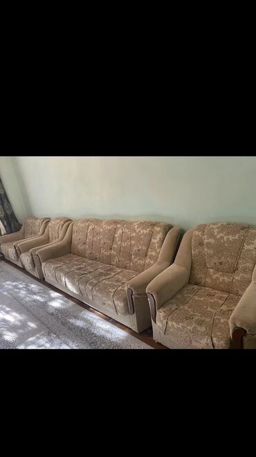чехол на диван и два кресла: Продается Диван два кресла и мини диван Состояние идеальное Цена
