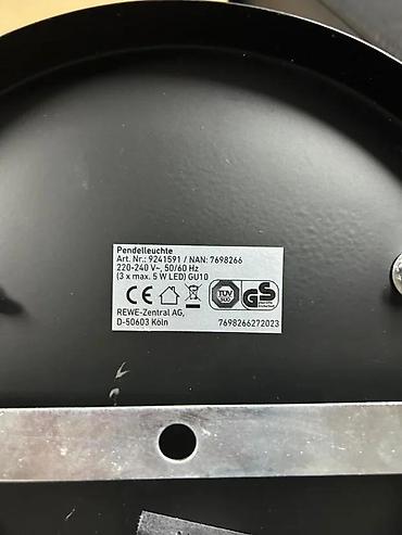 Stilski lusteri: Visilica sa tri cilindra – moderni luster - Dizajn: minimalistička — 9