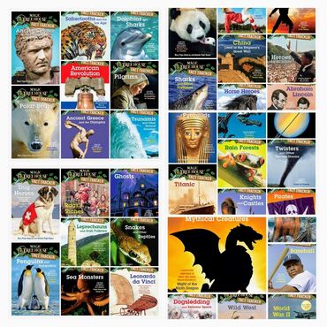 �������������� �������������� �������� ������������ в Кыргызстан | КНИГИ, ЖУРНАЛЫ, CD, DVD: Продаю серию детских книг на английском языке "Magic tree house Fact