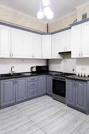 Посуточная аренда квартир: 2 комнаты, Душевая кабина, Постельное белье, Кондиционер — 18