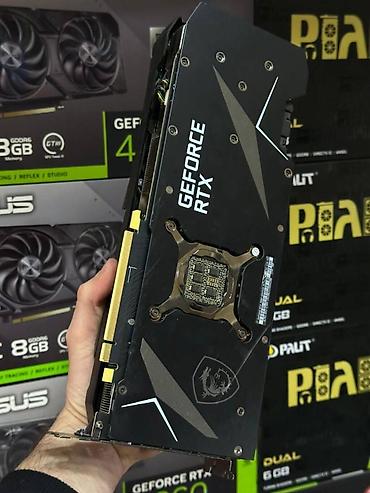 3080 pmsan: Videokart MSI GeForce RTX 3080, 10 GB, İşlənmiş — 3