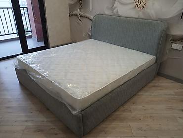 balaca stul: Modern yumşaq mebel – çevrilən divan və taxta karkaslı çarpayı Divan — 4