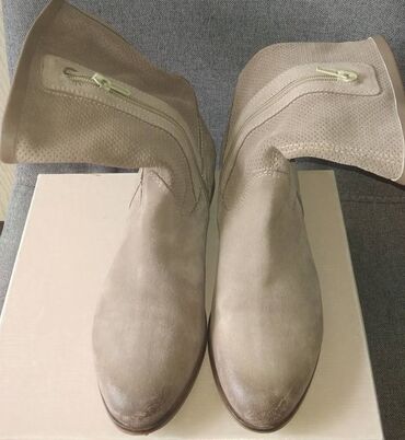 Ostala ženska obuća: Letnje italijanske kožne čizme kao nove 37 Italijanske čizme — 1