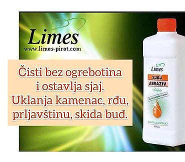 Kućna hemija i proizvodi za kuću: Limes – domaća sredstva za čišćenje i negu - Limes Sjaj Abraziv (600 — 5