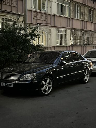 кабан 500: Mercedes-Benz S-Class: 2003 г., 5 л, Автомат, Бензин, Седан