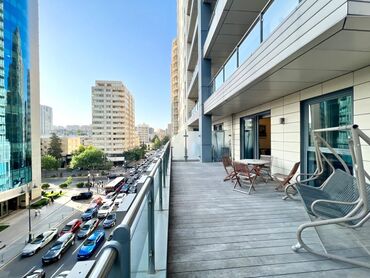 Uzunmüddətli kirayə mənzillər: WhatsApp la əlaqə saxlayın. Port Baku Residence BIG TERRACE Crescent — 7