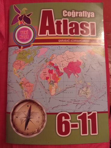 cografiya atlas 6 11: Coğrafiya Atlası 
6-11-ci sinif Yeni nəşr