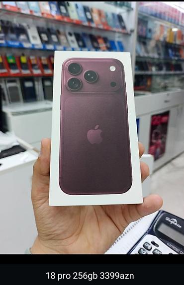 ipad 8 64: IPhone 18 Pro, 256 GB, Bordo, Face ID — 1