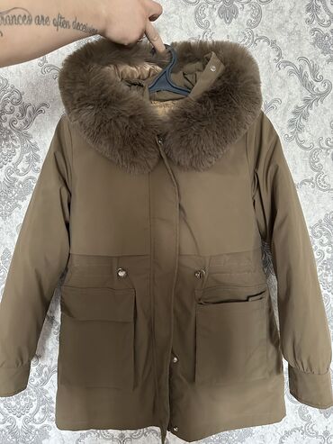 Пуховики и зимние куртки: Пуховик, С капюшоном, XL (EU 42), 2XL (EU 44)