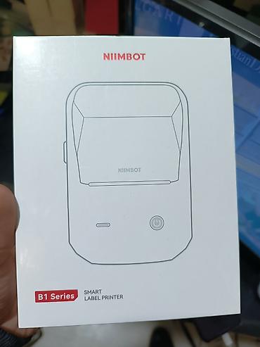 Niimbot B1 termoprinter. blutuz ilə telefona qoşulur və telefondan