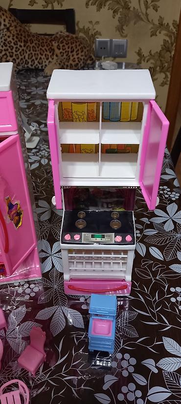 oyuncaq barbie: Uşaq üçün mətbəx oyun dəsti - Mövzu: qızlar üçün mətbəx oyuncaqları - — 6